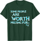 Some People Are Worth Melting For Funny Kids Cosplay Outfit T-Shirt - T-Shirt | Forest