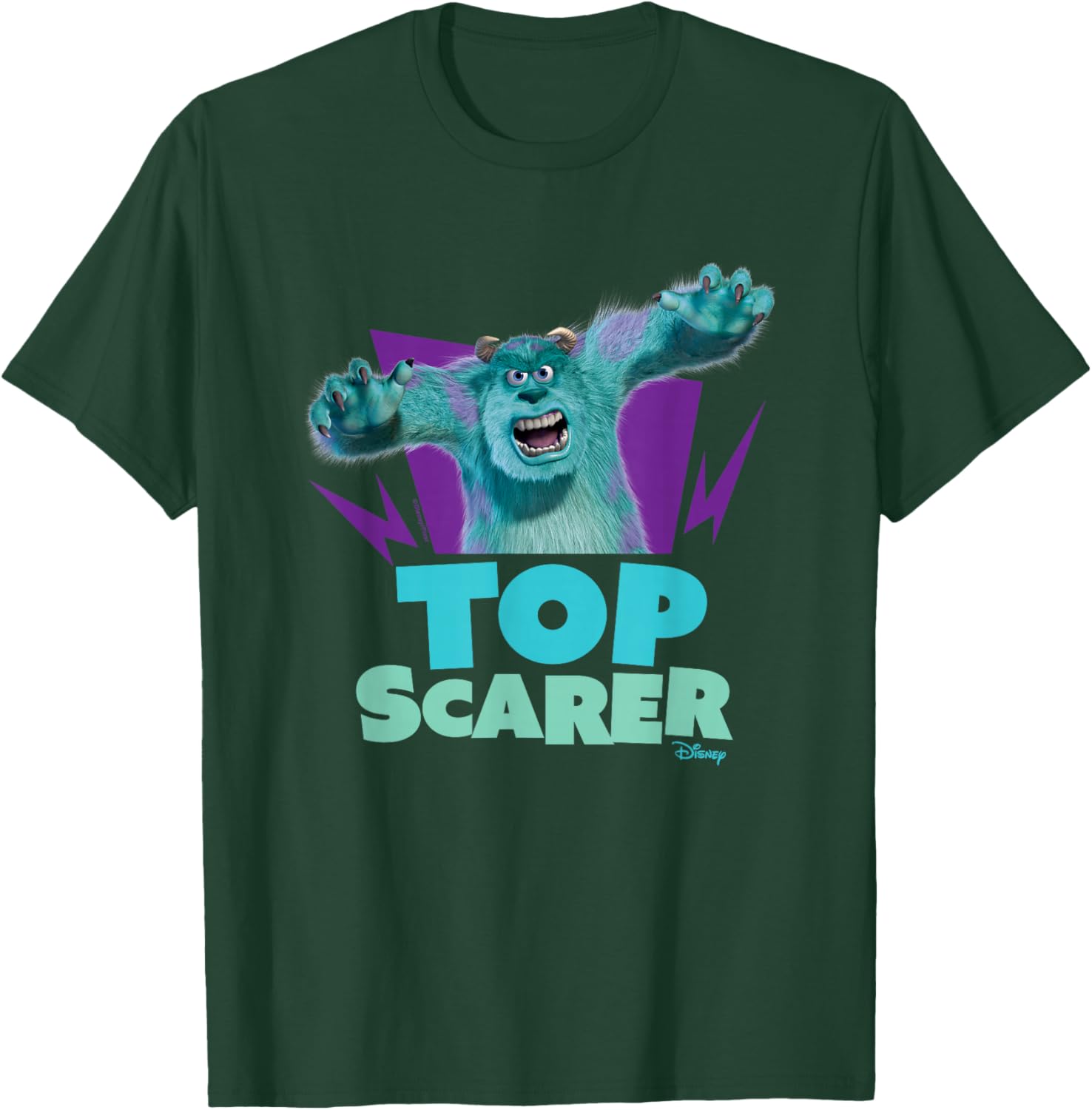 Monsters Inc - Sulley Top Scarer T-Shirt - T-Shirt | Forest