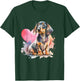Dachshund Heart - Dog Trainer Pet Owner Breeder Animal Lover T-Shirt - T-Shirt | Forest