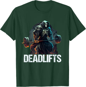 Deadlifts Gym Fitness Funny Workout T-Shirt - T-Shirt | Forest