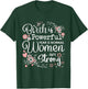 Birth is Powerful Women Are Strong Midwife Doula T-Shirt - T-Shirt | Forest