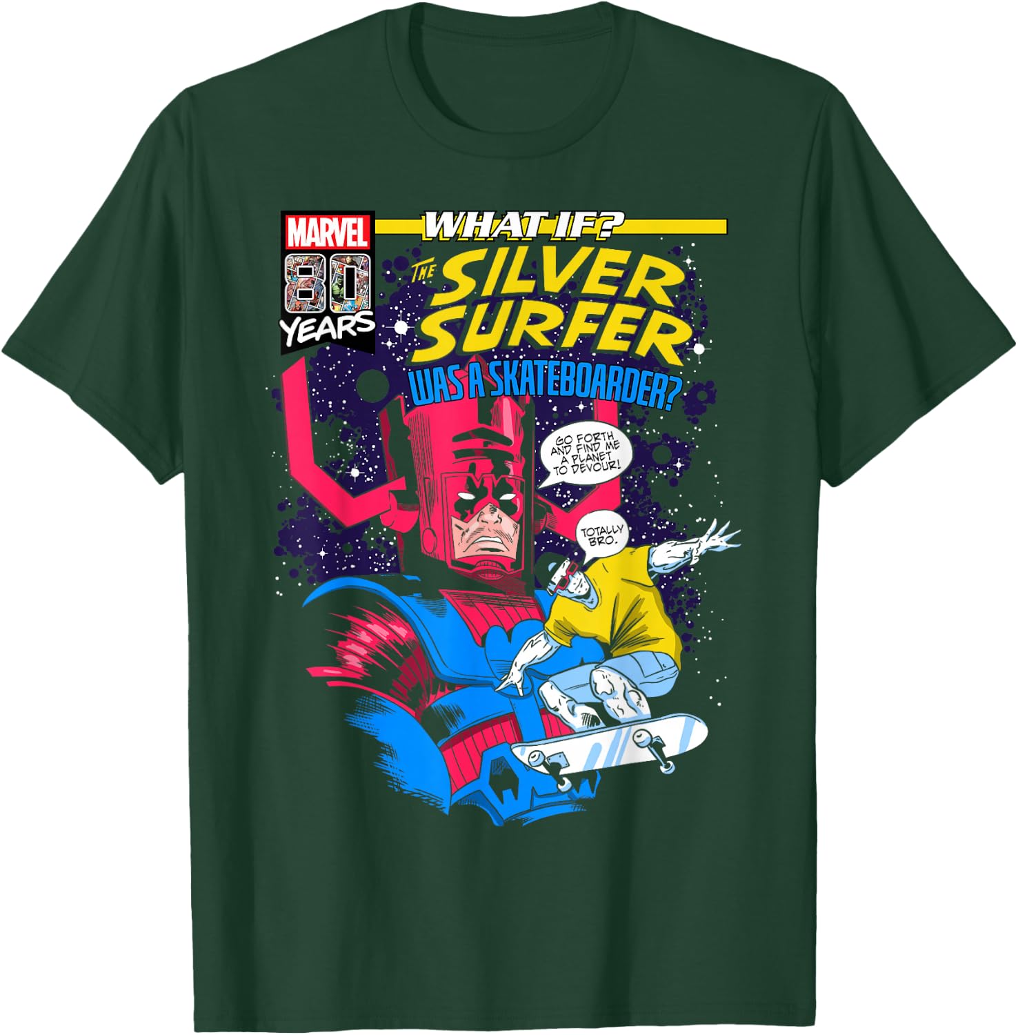 Marvel What If Silver Surfer Comic Cover T-Shirt - T-Shirt | Forest