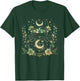 Vintage Witchy Wicca Witch Cauldron Crescent Moon Witchcraft T-Shirt - T-Shirt | Forest