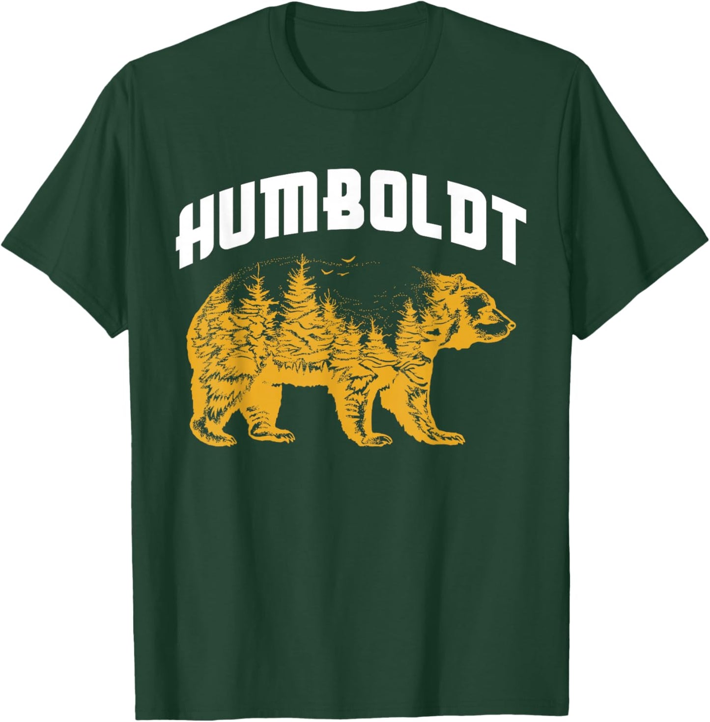 Humboldt County California Bear Mountain Outdoors T-Shirt - T-Shirt | Forest