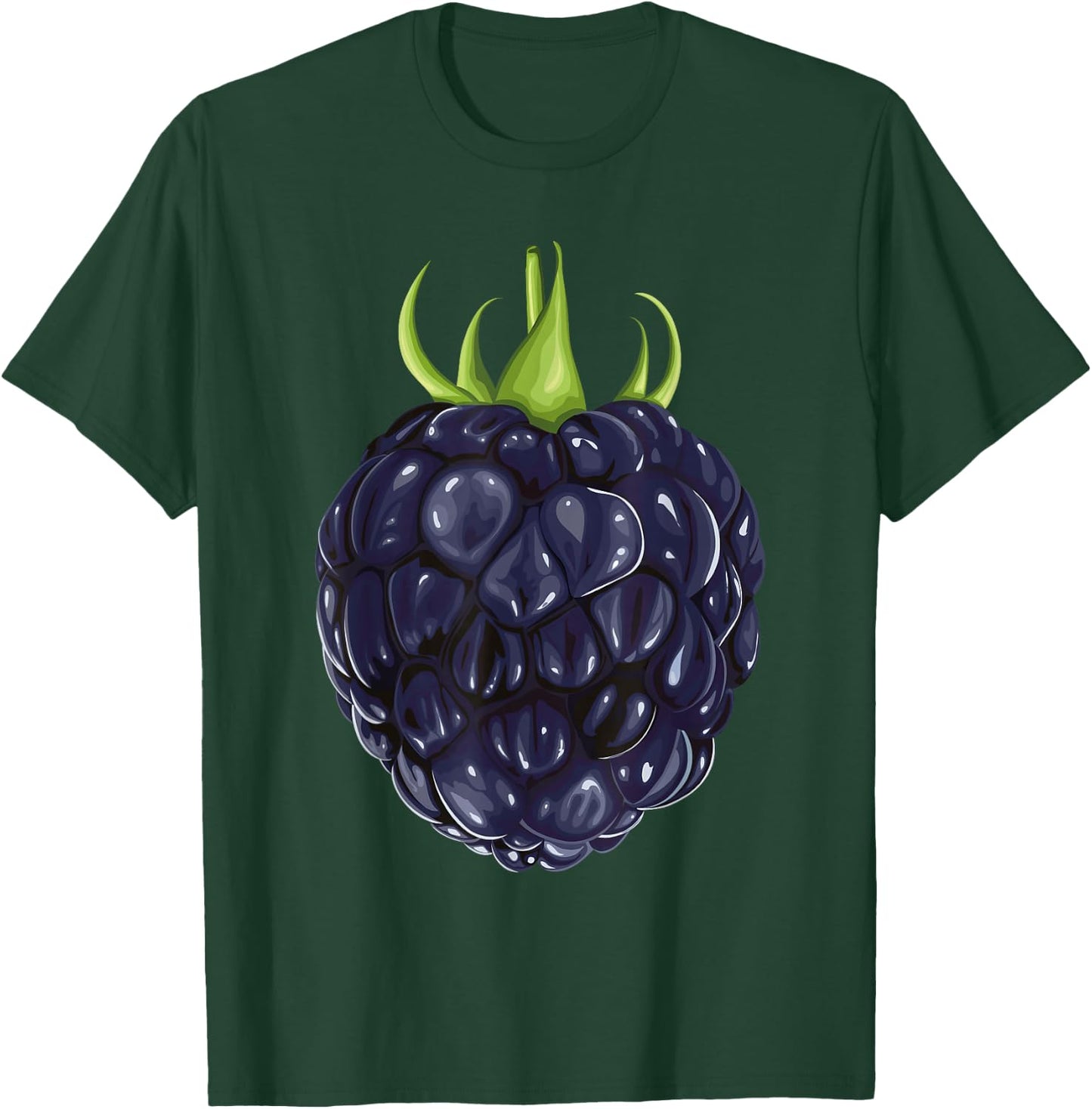 Blackberry Shirt Adult Men Women Kids Blackberry Costume T-Shirt - T-Shirt | Forest