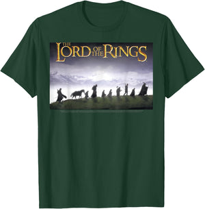 The Lord of The Rings Fellowship Poster T-Shirt - T-Shirt | Forest