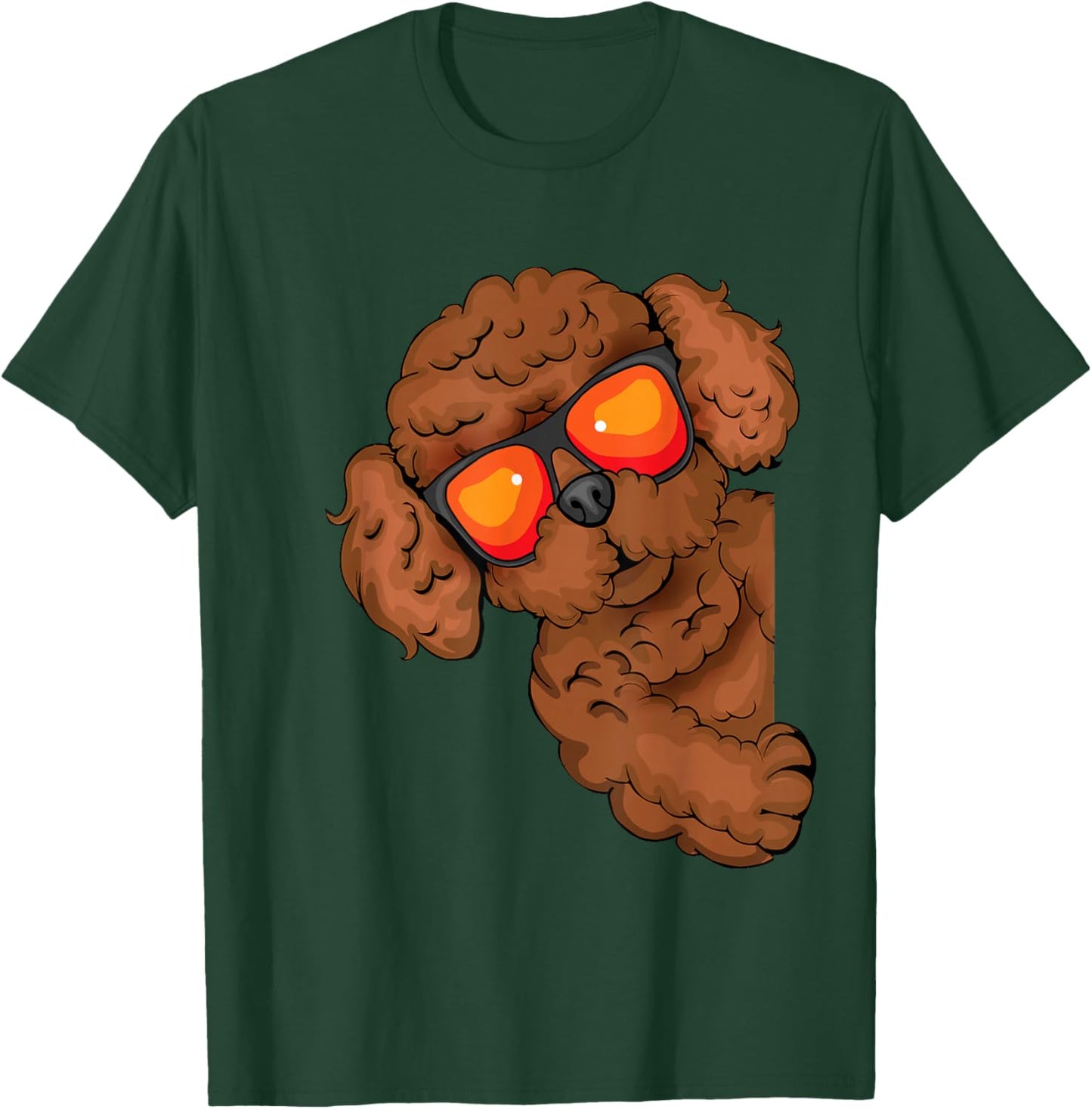 Poodle Dog Lover Women Dow Owner Goldendoodle T-Shirt - T-Shirt | Forest