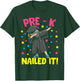 Prek Nailed It shirt Pre k graduation dabbing girl kids T-Shirt - T-Shirt | Forest