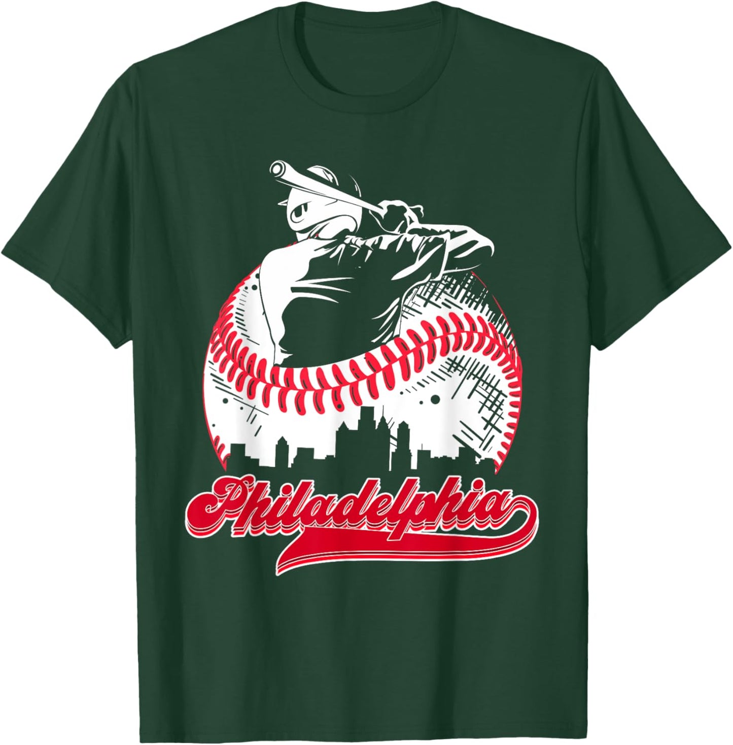 Philadelphia souvenir Graphic I am Proud of Philadelphia T-Shirt - T-Shirt | Forest