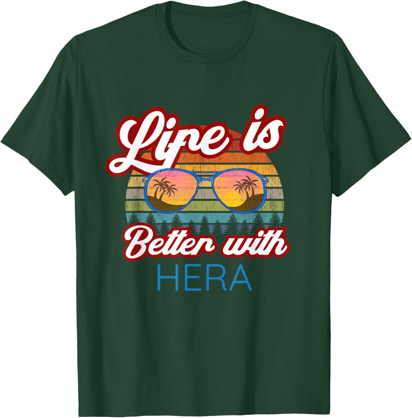Hera Costume / 'Life Is Better With Hera!' Funny Saying T-Shirt - T-Shirt | Forest
