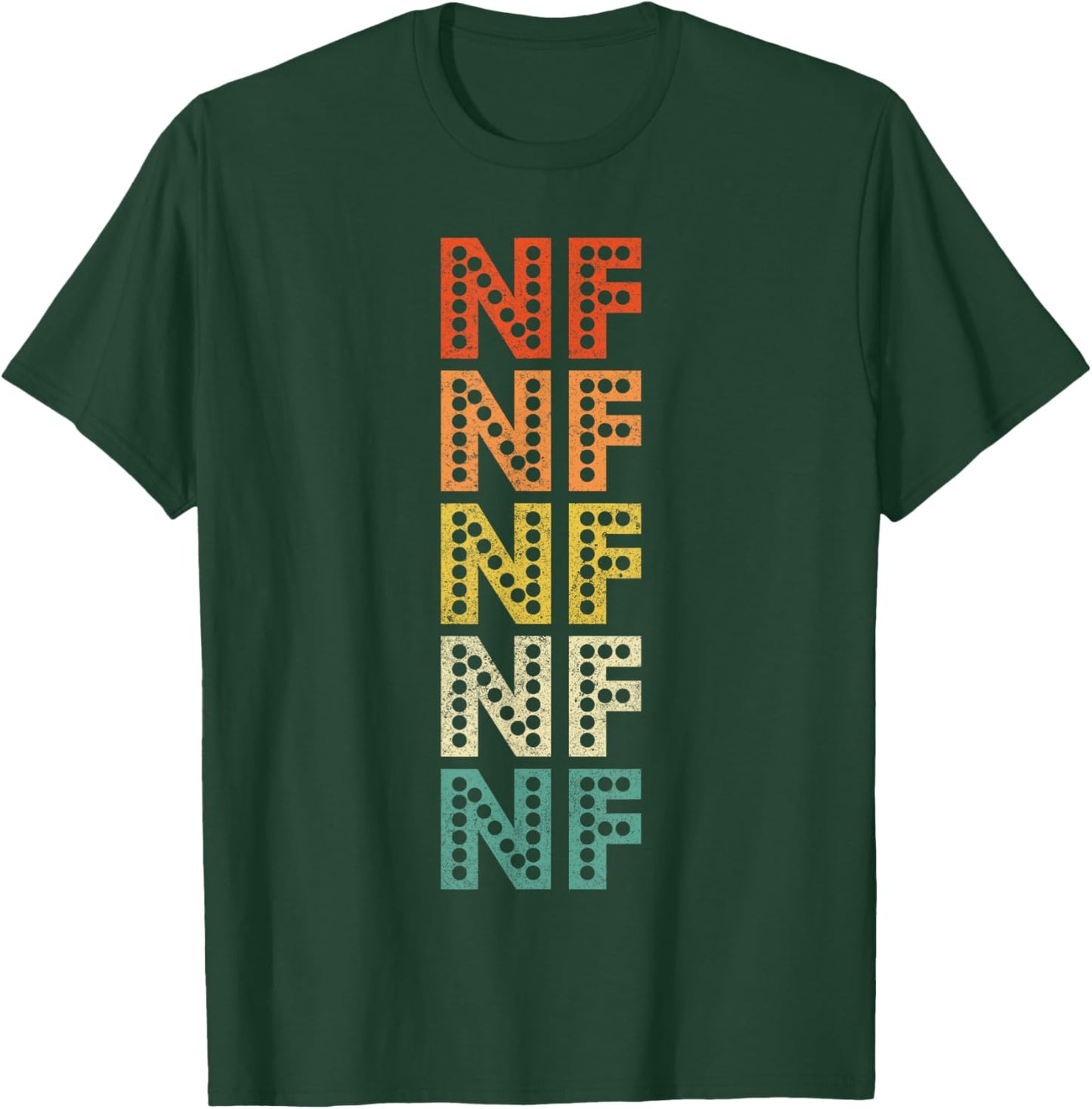 Nf Retro Vintage T-Shirt - T-Shirt | Forest