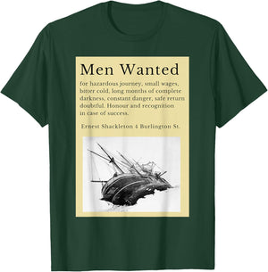 Ernest Shackleton expedition to Antarctica in the Endurance T-Shirt - T-Shirt | Forest