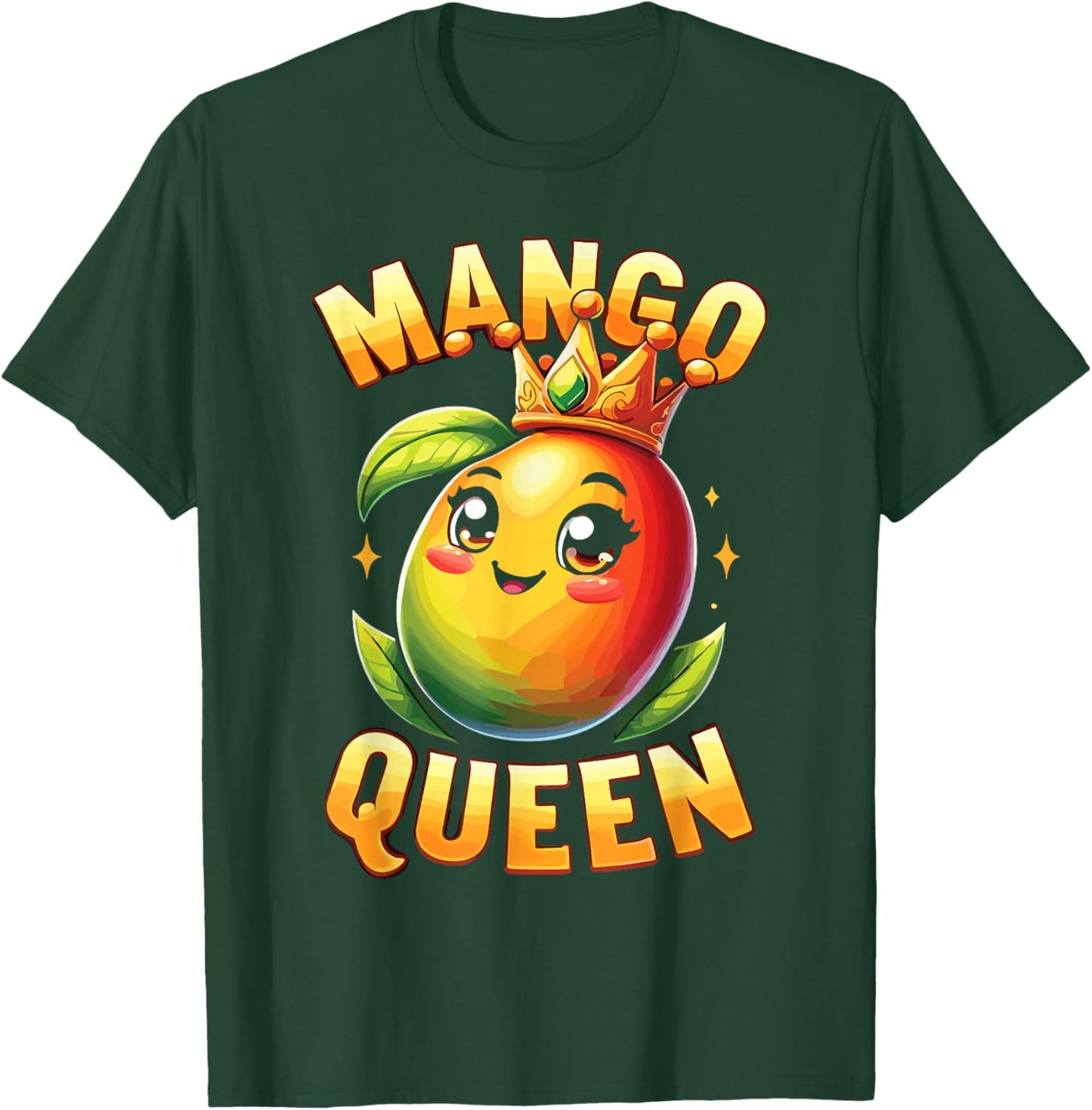 Art Mangos Fruit Lover Fruit Mango Queen T-Shirt - T-Shirt | Forest
