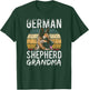 German Shepherd Grandma Dog Breed Puppy Lover Grandmother T-Shirt - T-Shirt | Forest