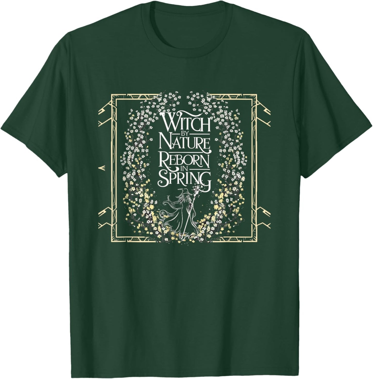 Easter Ostara Eostre Pagan Witchcraft Spring Moon T-Shirt - T-Shirt | Forest