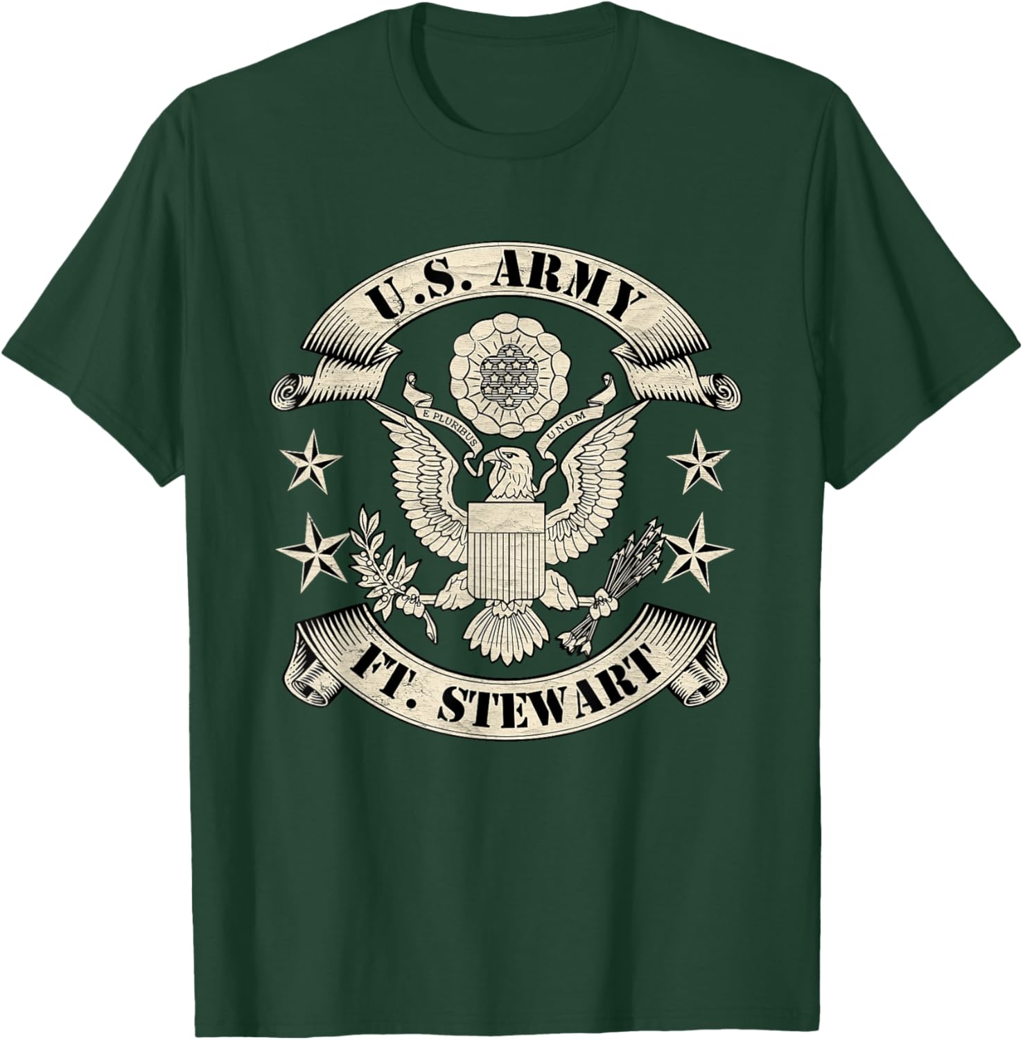 Fort Stewart 3rd Infantry Division Ft Stewart Georgia GA T-Shirt - T-Shirt | Forest