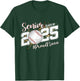 Proud Nana Of A 2025 Senior Baseball Grandma Graduation T-Shirt - T-Shirt | Forest