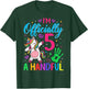 I'm Officially a Handful Birthday 5th Unicorn for girls T-Shirt - T-Shirt | Forest