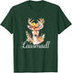Hirsch Damen Trachten Dirndl Trachten Mädchen T-Shirt - T-Shirt | Forest