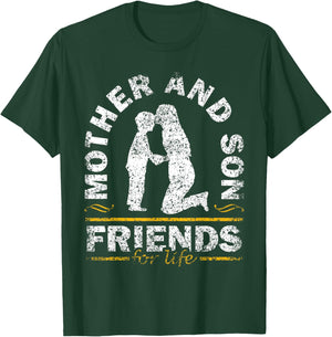 Mother And Son Friends For Life Mom Matching Mother Son T-Shirt - T-Shirt | Forest
