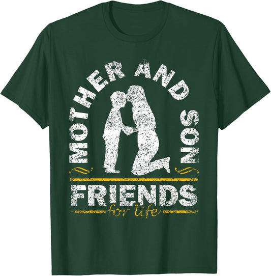 Mother And Son Friends For Life Mom Matching Mother Son T-Shirt - T-Shirt | Forest