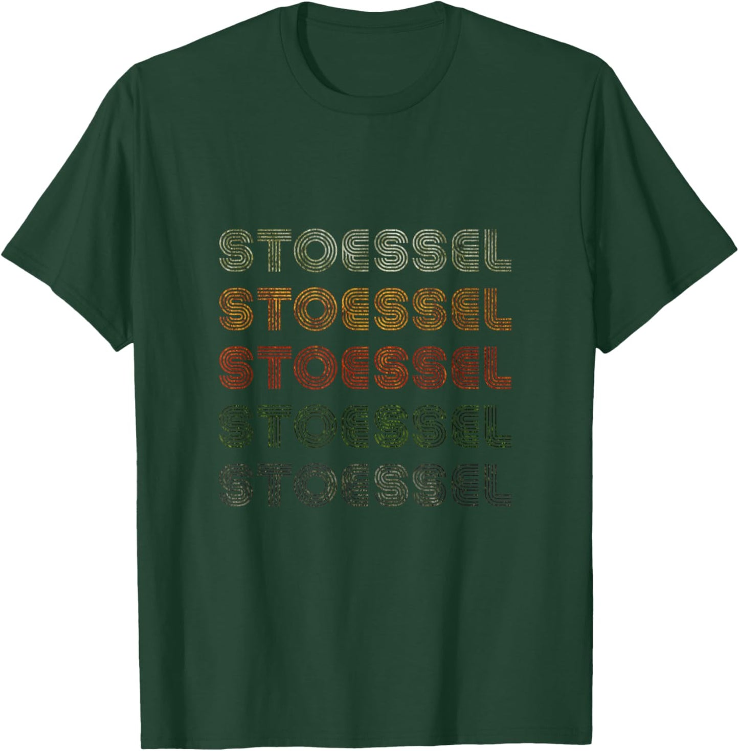 Love Heart Stoessel Grunge Vintage Style Black Stoessel T-Shirt - T-Shirt | Forest