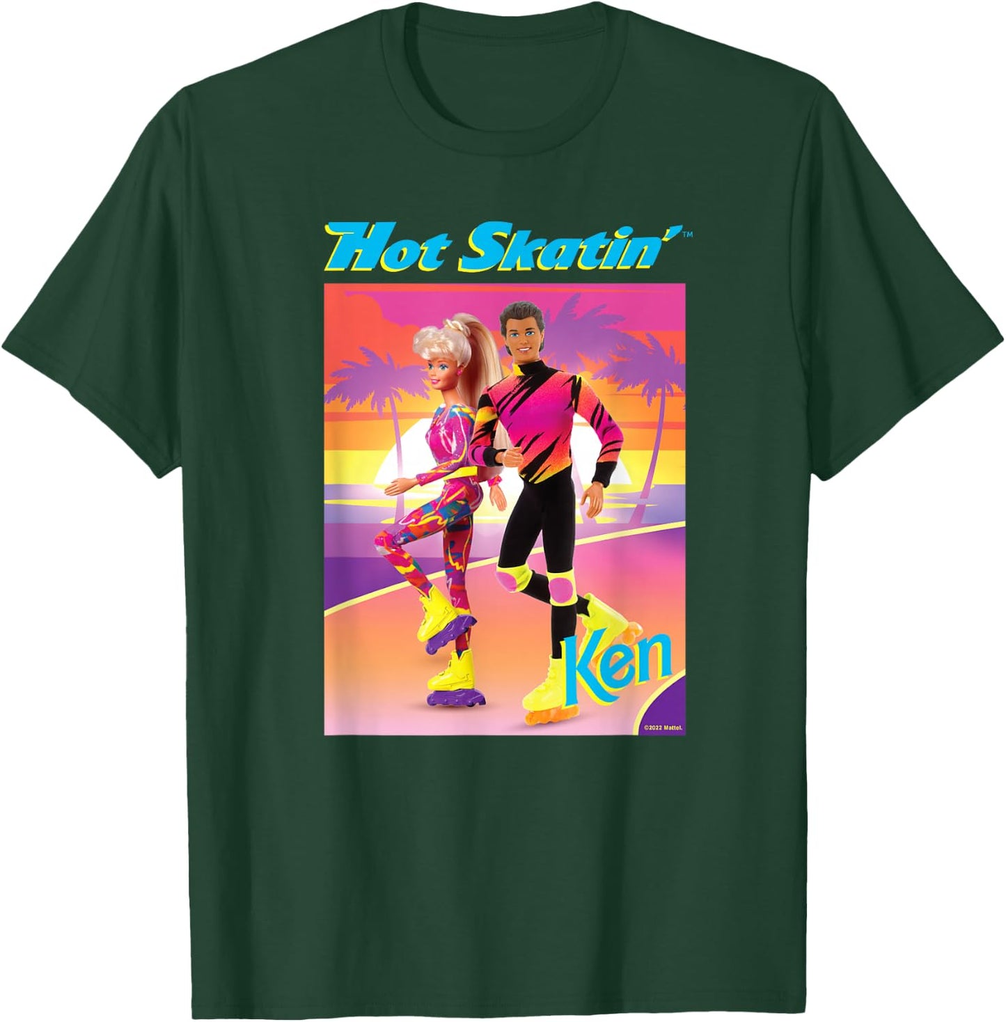 Barbie - Hot Skatin' Ken Sunset T-Shirt - T-Shirt | Forest