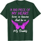 A Big Piece of My Heart Lives in Heaven and He is My Daddy T-Shirt - T-Shirt | Forest