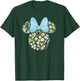Disney Minnie Mouse March Birth Month Birthstone & Flowers Small T-Shirt - T-Shirt | Forest