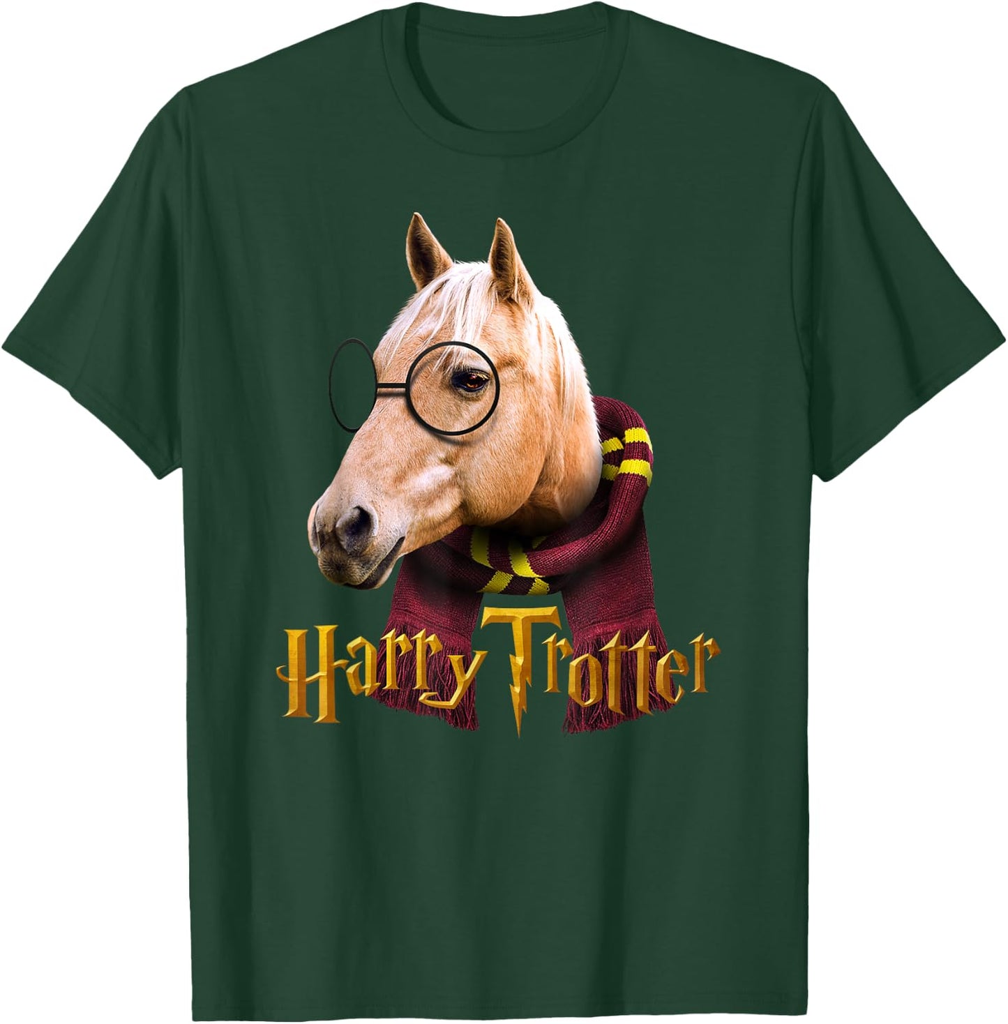 Cute American Quarter Horse Palomino colour for horse riders T-Shirt - T-Shirt | Forest