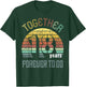 18th Years Wedding Anniversary Gifts For Couples Matching T-Shirt - T-Shirt | Forest