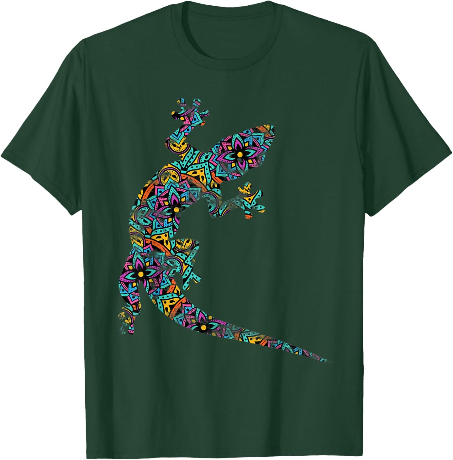 Colorful Gecko T-Shirt - T-Shirt | Forest