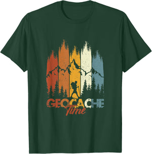 Zeit für Geocache, Geocache, Zeit, Geocaching T-Shirt - T-Shirt | Forest