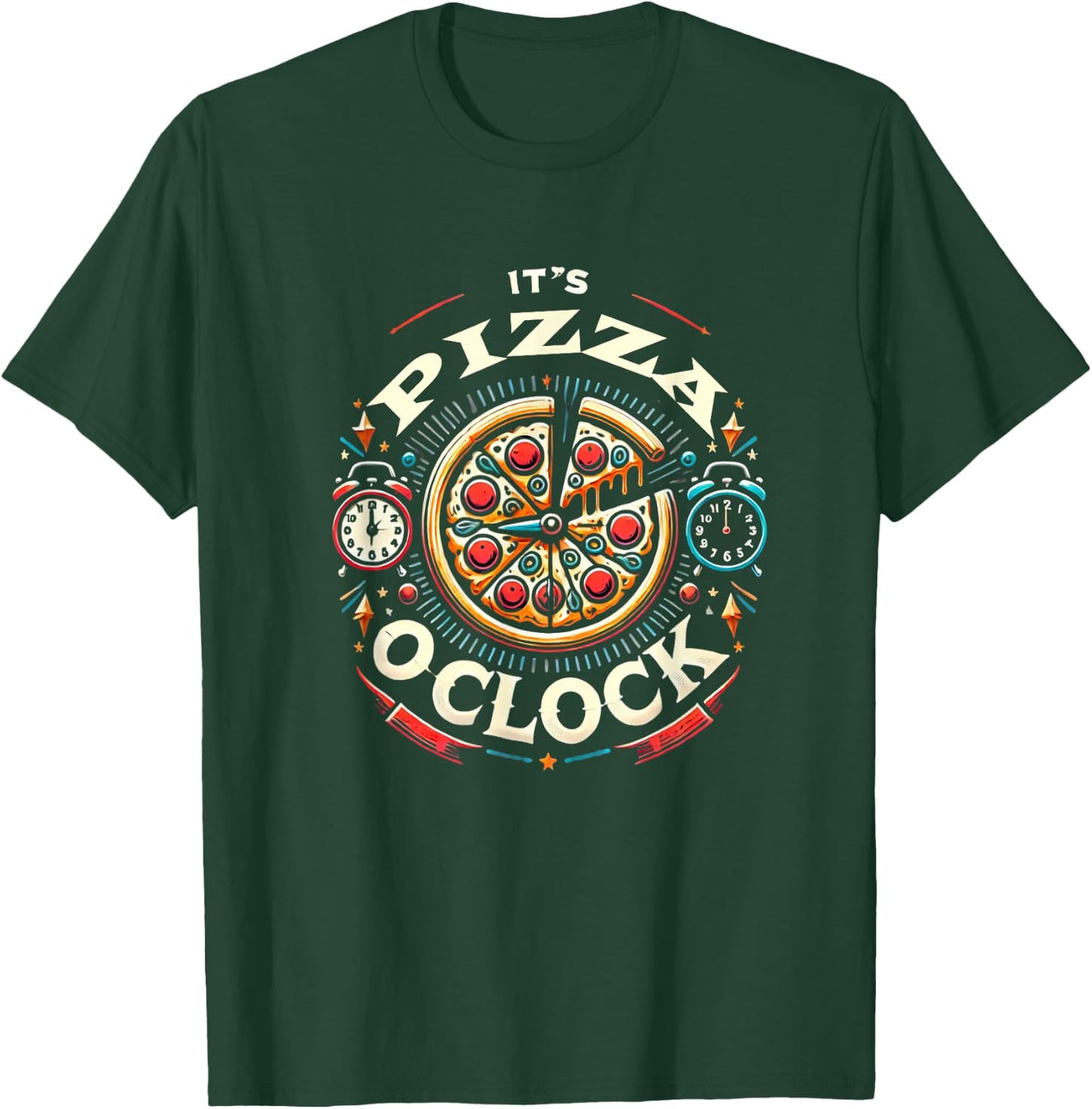 Funny Pizza Lover Foodie Pizza Pun Pizza T-Shirt - T-Shirt | Forest