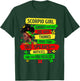 Proud Scorpio Girl Melanin Zodiac Birthday Black Women T-Shirt - T-Shirt | Forest