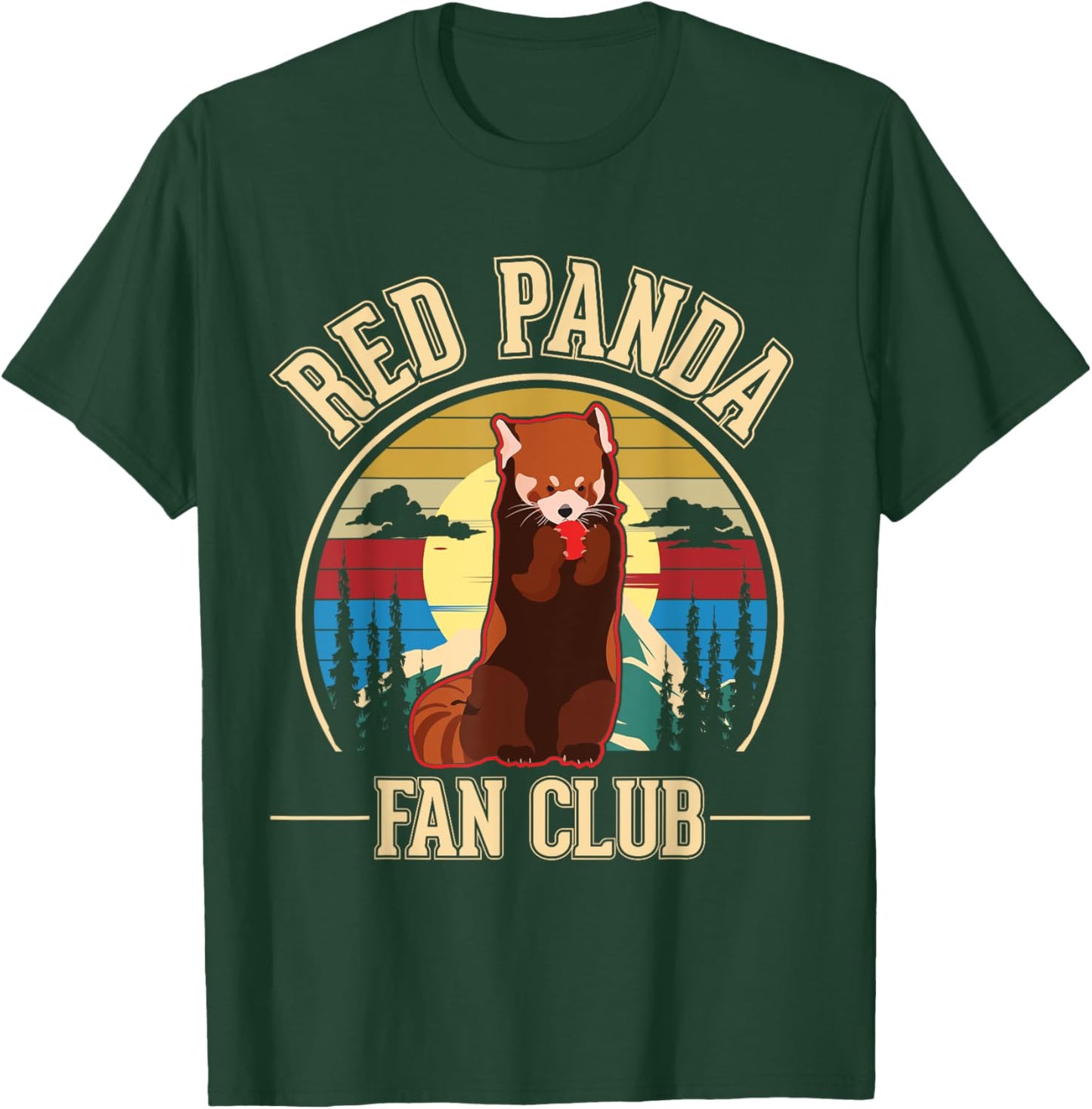 Red Panda Fan Club Red Panda T-Shirt - T-Shirt | Forest