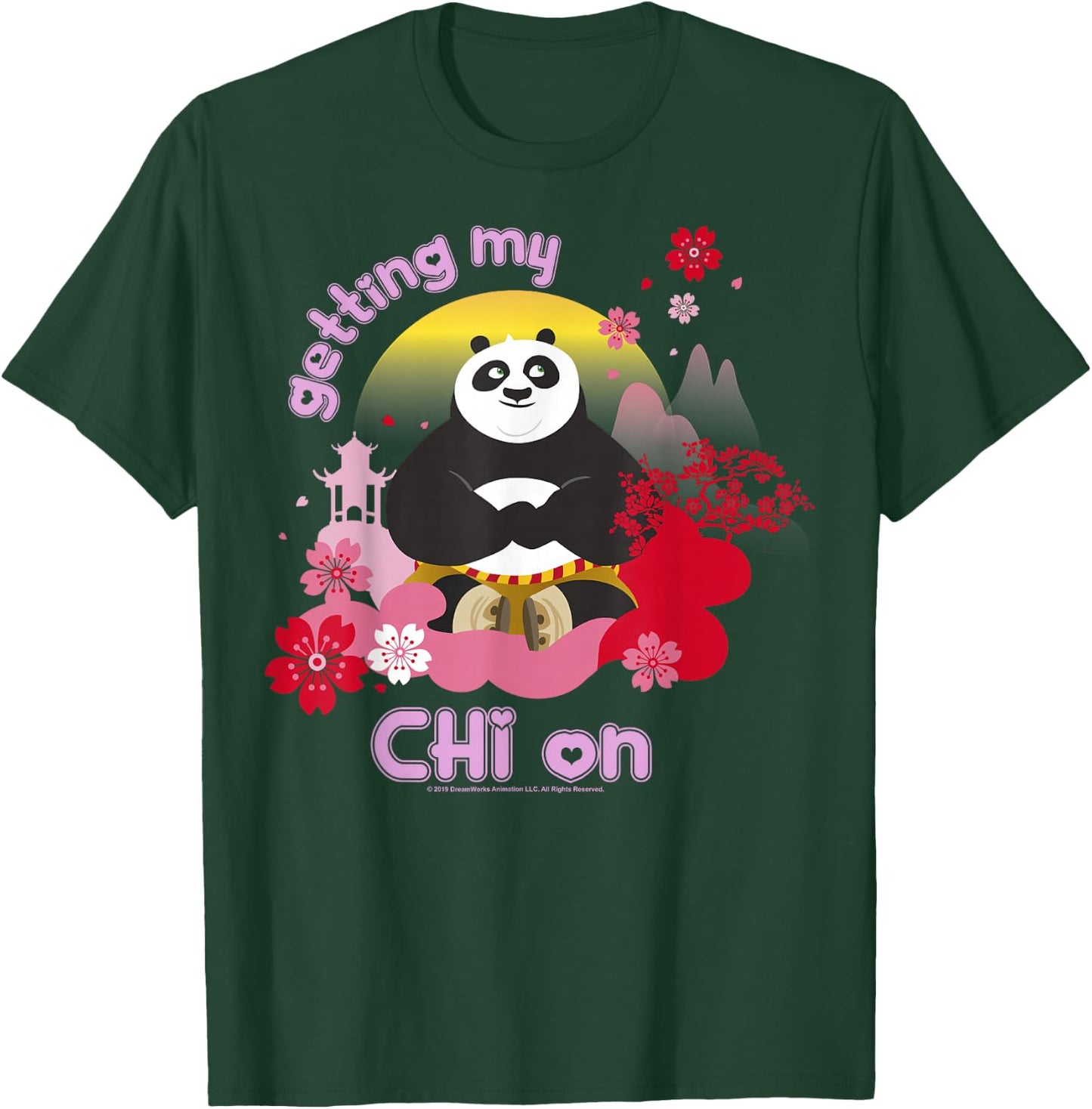 Kung Fu Panda Po Getting My Chi On T-Shirt - T-Shirt | Forest