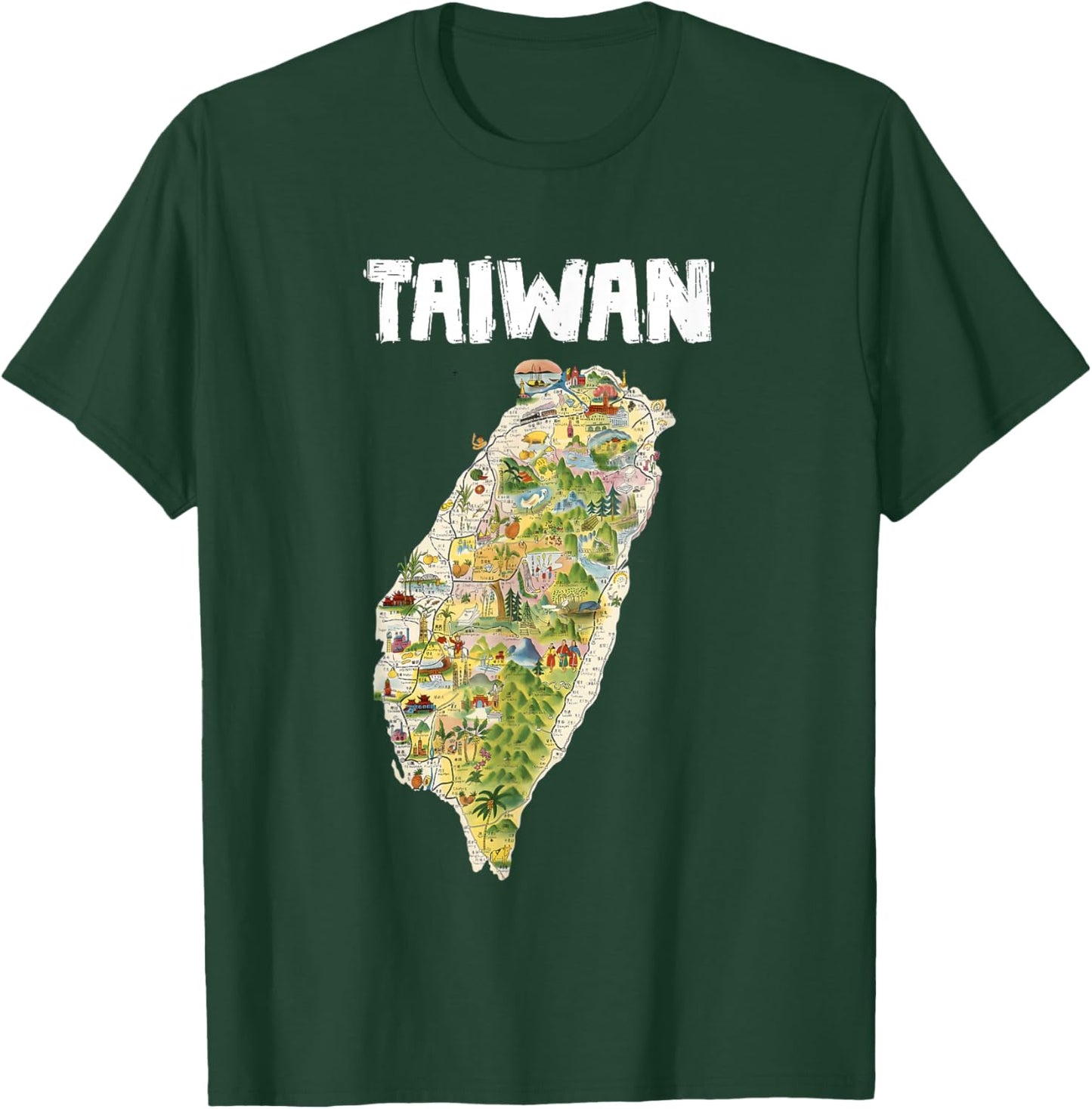 Taiwan Flag, Taiwanese Flag, Taiwan Girls T-Shirt - T-Shirt | Forest