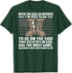 With The USA So Divided I'm Just Glad To Be On (on back) T-Shirt - T-Shirt | Forest
