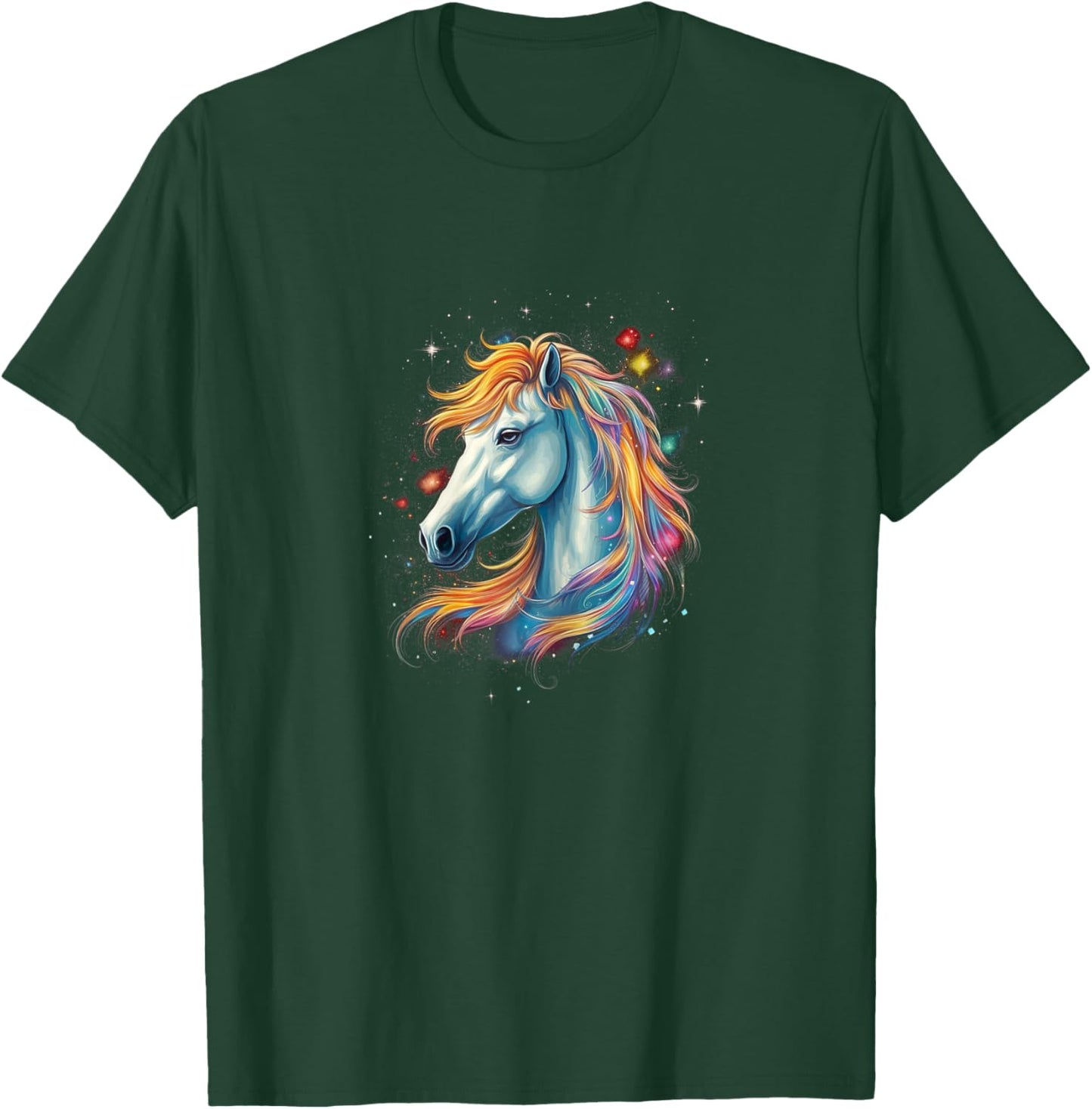 Colorful Horse T-Shirt - T-Shirt | Forest