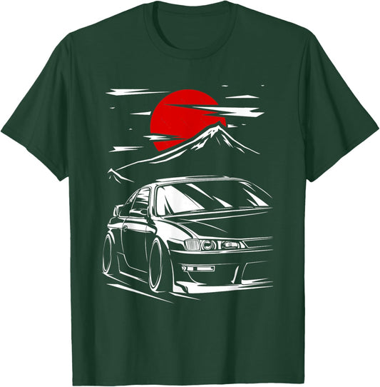 Silvia s14 lover sport car T-Shirt - T-Shirt | Forest
