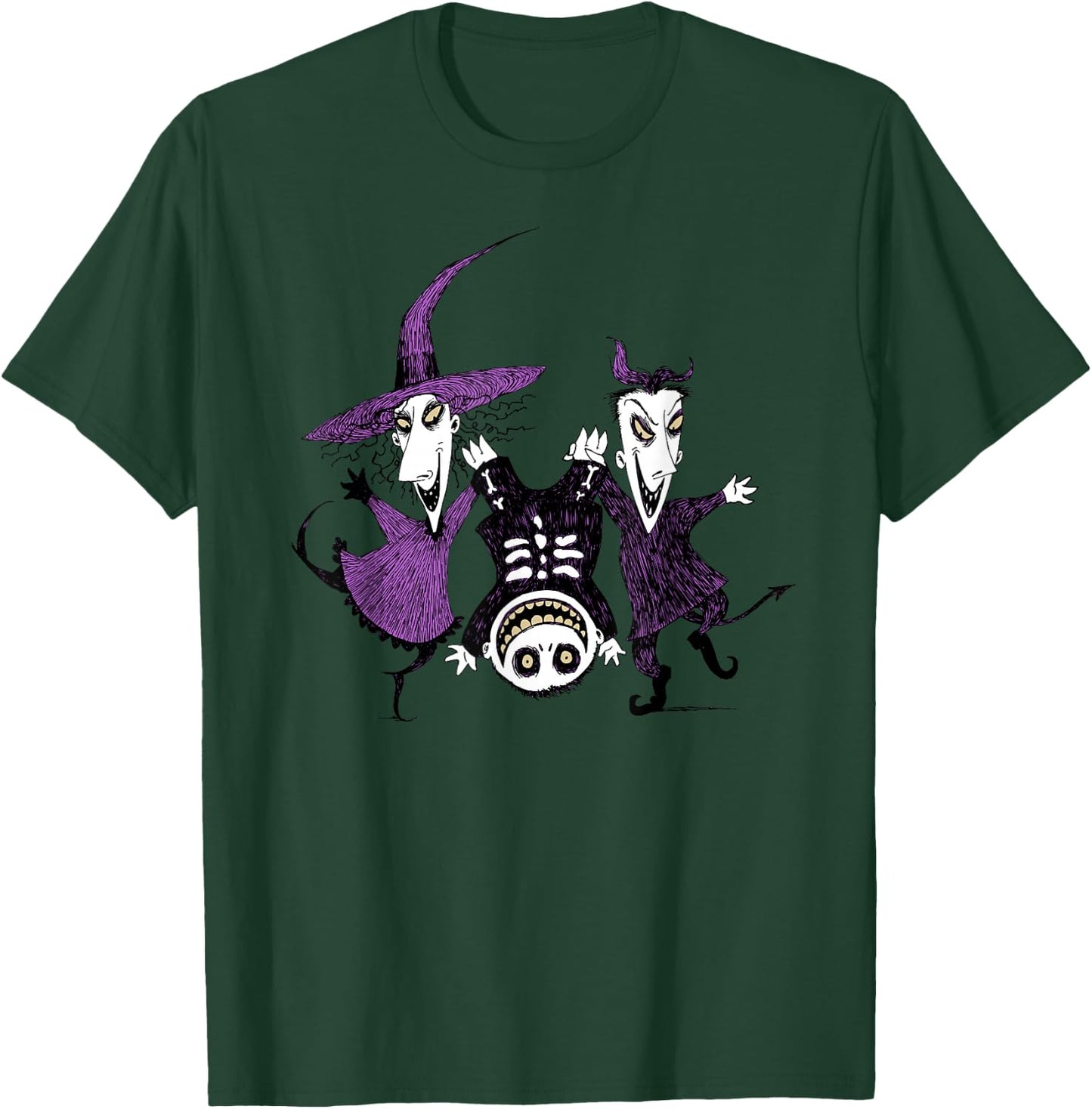 Disney Halloween Nightmare Before Christmas Trick or Treat T-Shirt - T-Shirt | Forest