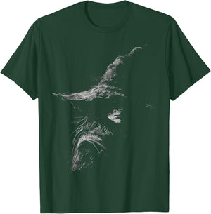 Witch Costume Halloween Spooky Art Witch T-Shirt - T-Shirt | Forest