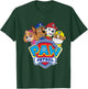 Paw Patrol Group with Logo T-Shirt - T-Shirt | Forest