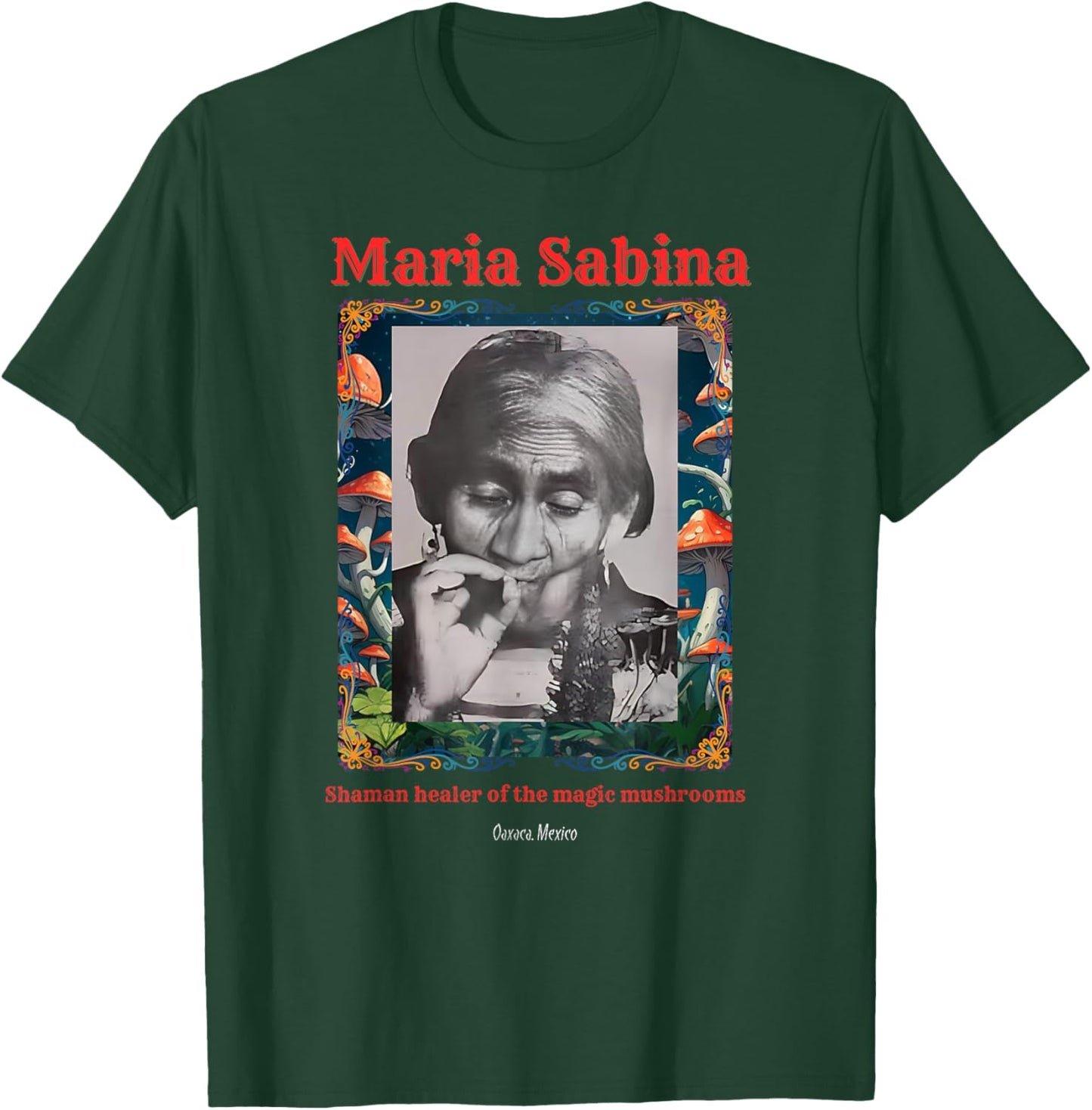 Standard Maria Sabina T-Shirt - T-Shirt | Forest