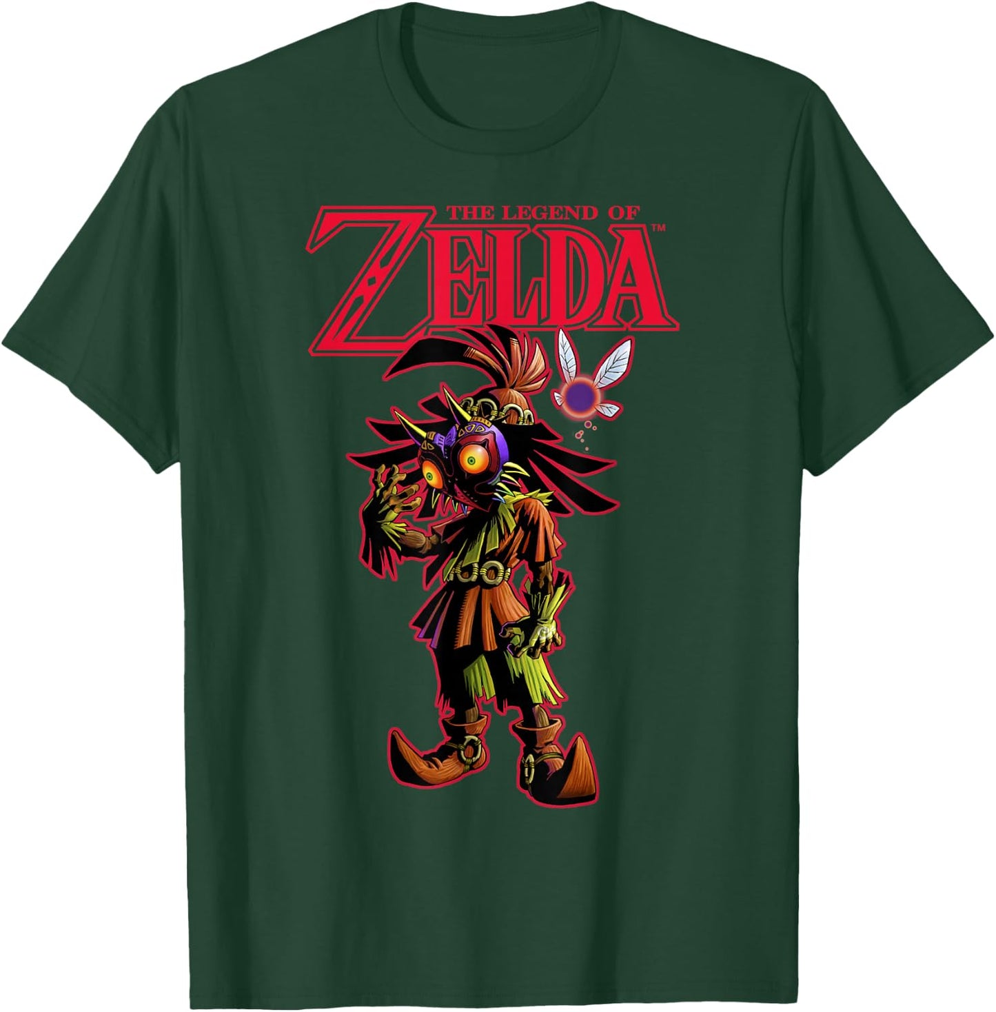 The Legend of Zelda Majora's Mask Portrait T-Shirt - T-Shirt | Forest