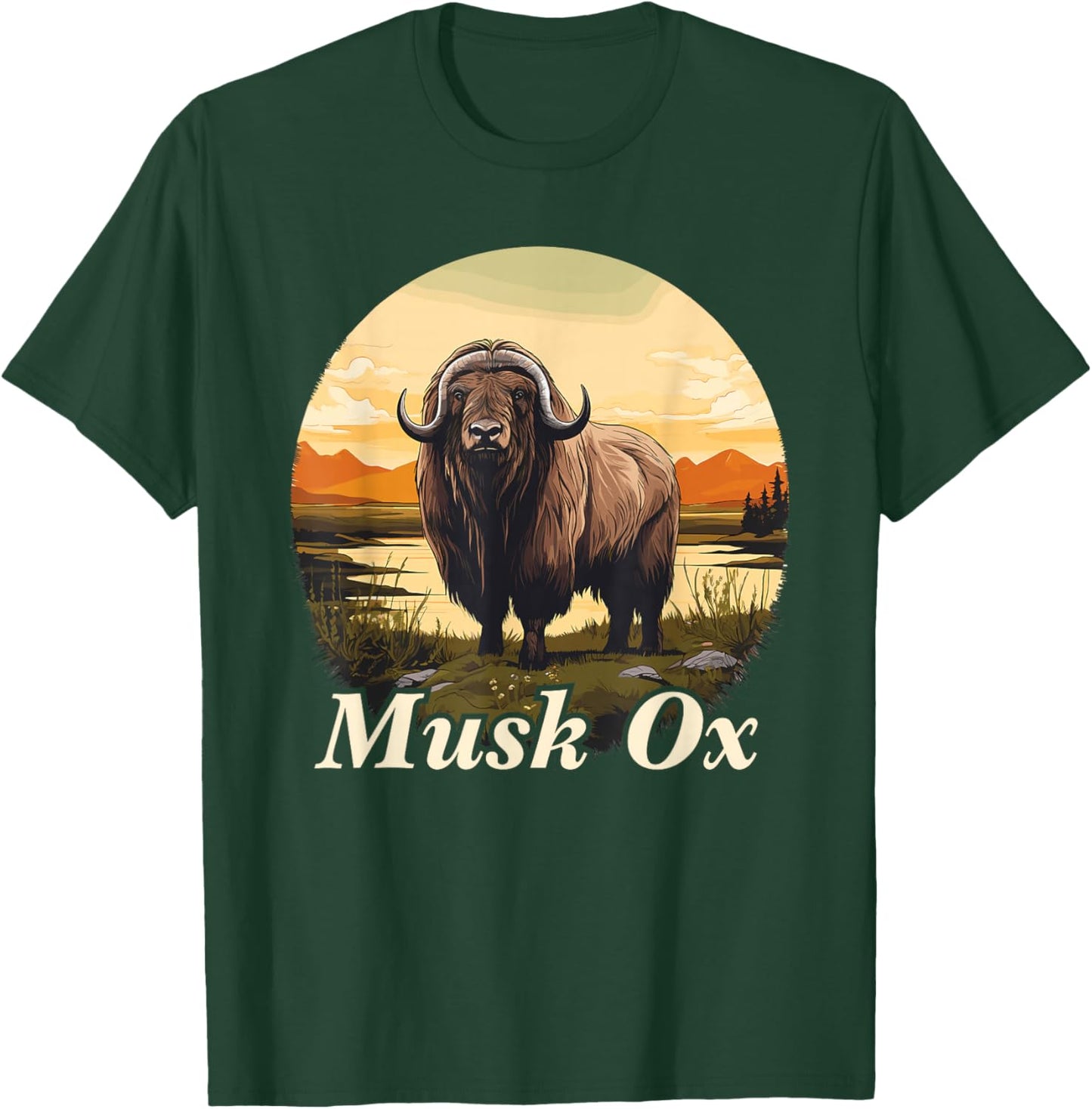 Musk Ox T-Shirt - T-Shirt | Forest
