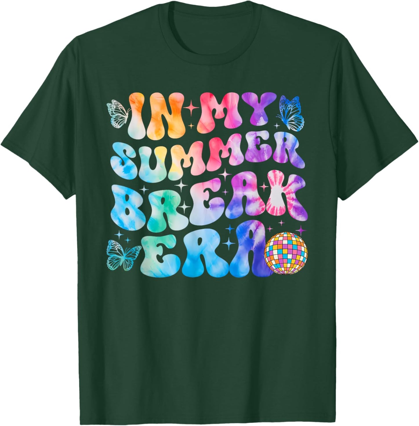 Happy Last Day of School In My Summer Era Teacher Women Kids T-Shirt - T-Shirt | Forest