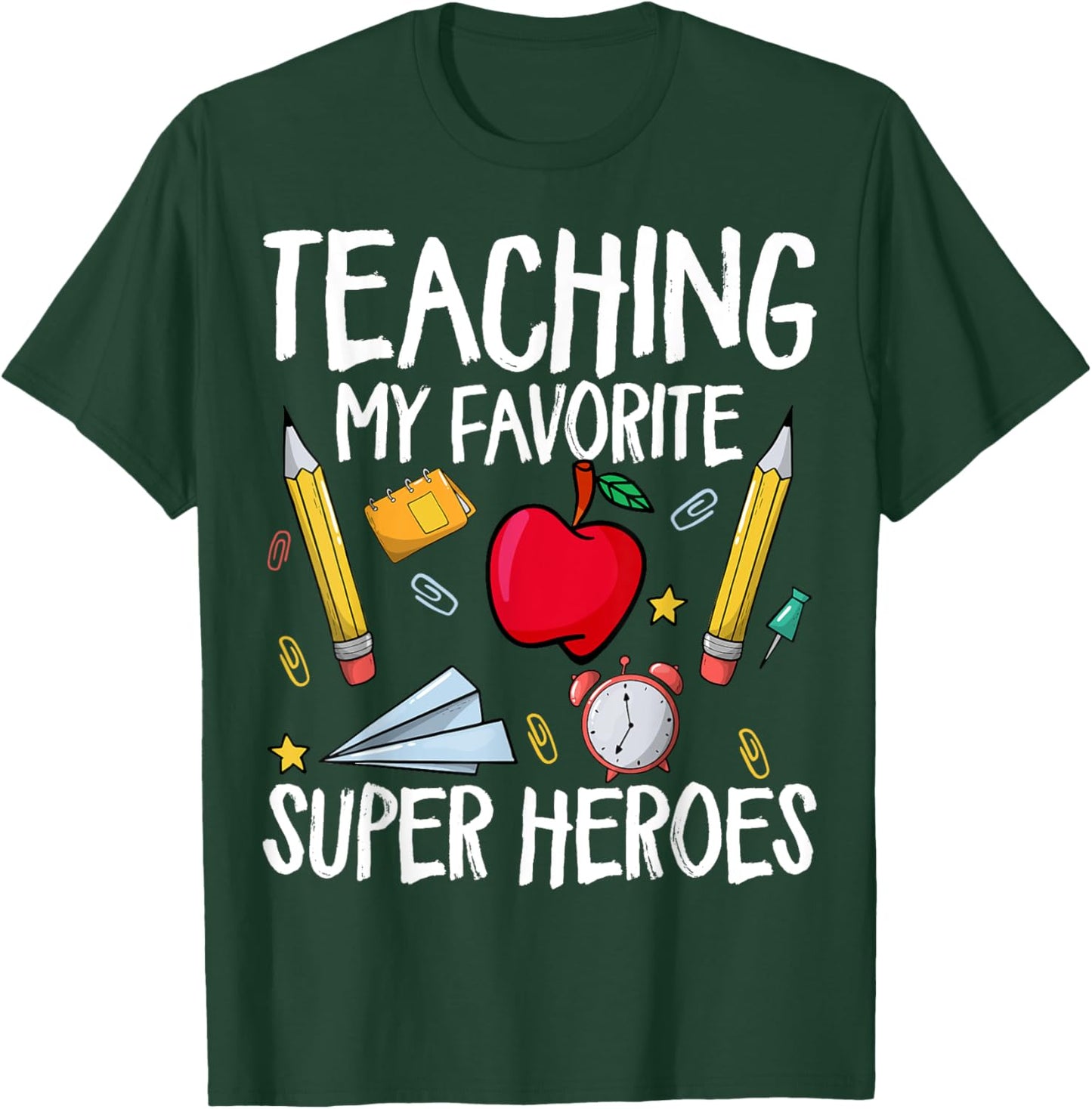 Teaching My Favorite Superheroes - Special Education Teacher Women T-Shirt - T-Shirt | Forest
