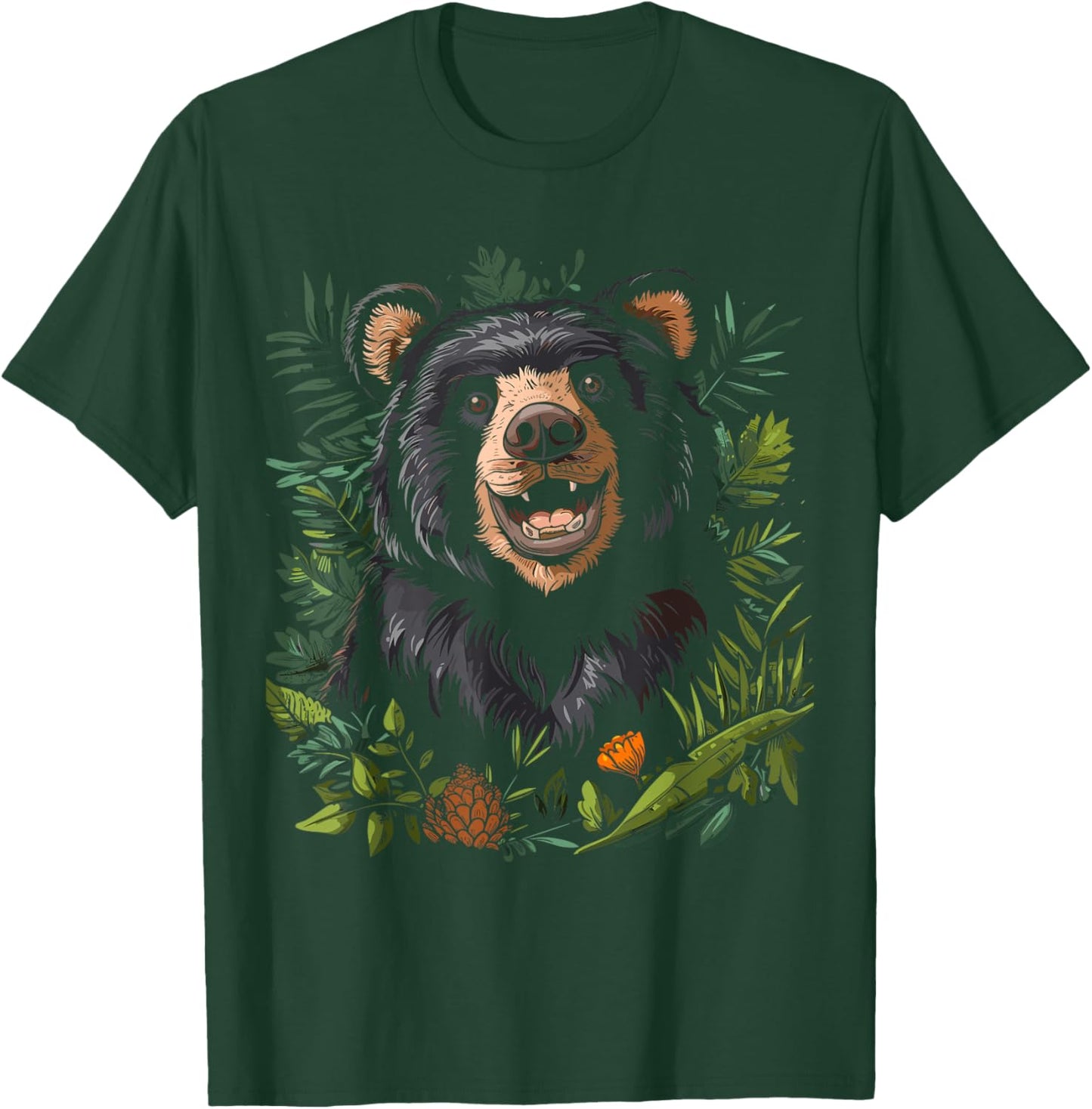 Andean Bear T-Shirt - T-Shirt | Forest